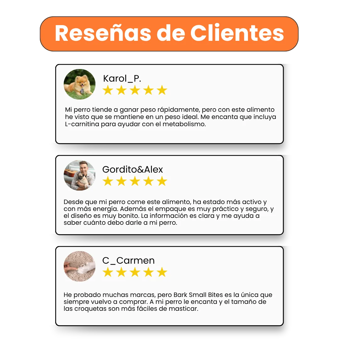 Alimento seco Kanu Pet Bark Small Bites Kanu Pet para adulto razas pequeñas con Pollo