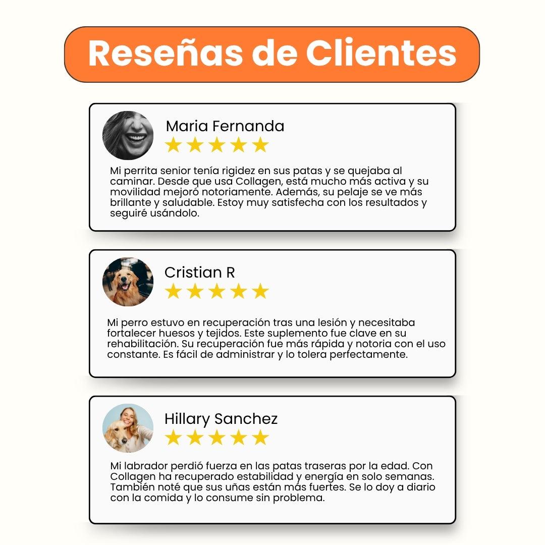 Suplemento Flex Collagen en Polvo con Colágeno y Ácido Hialurónico Kanu Vet para Perros