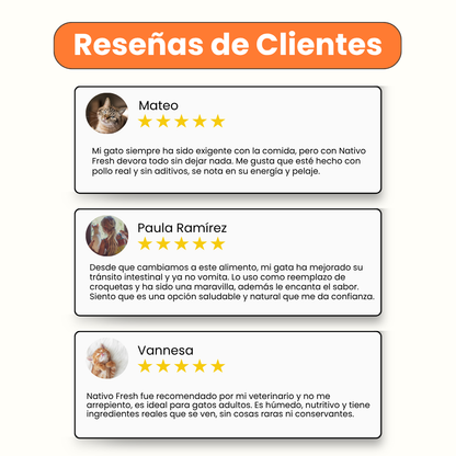 Alimento Congelado Nativo Fresh Pollo Kanu Pet para Gato Adulto y Cachorro
