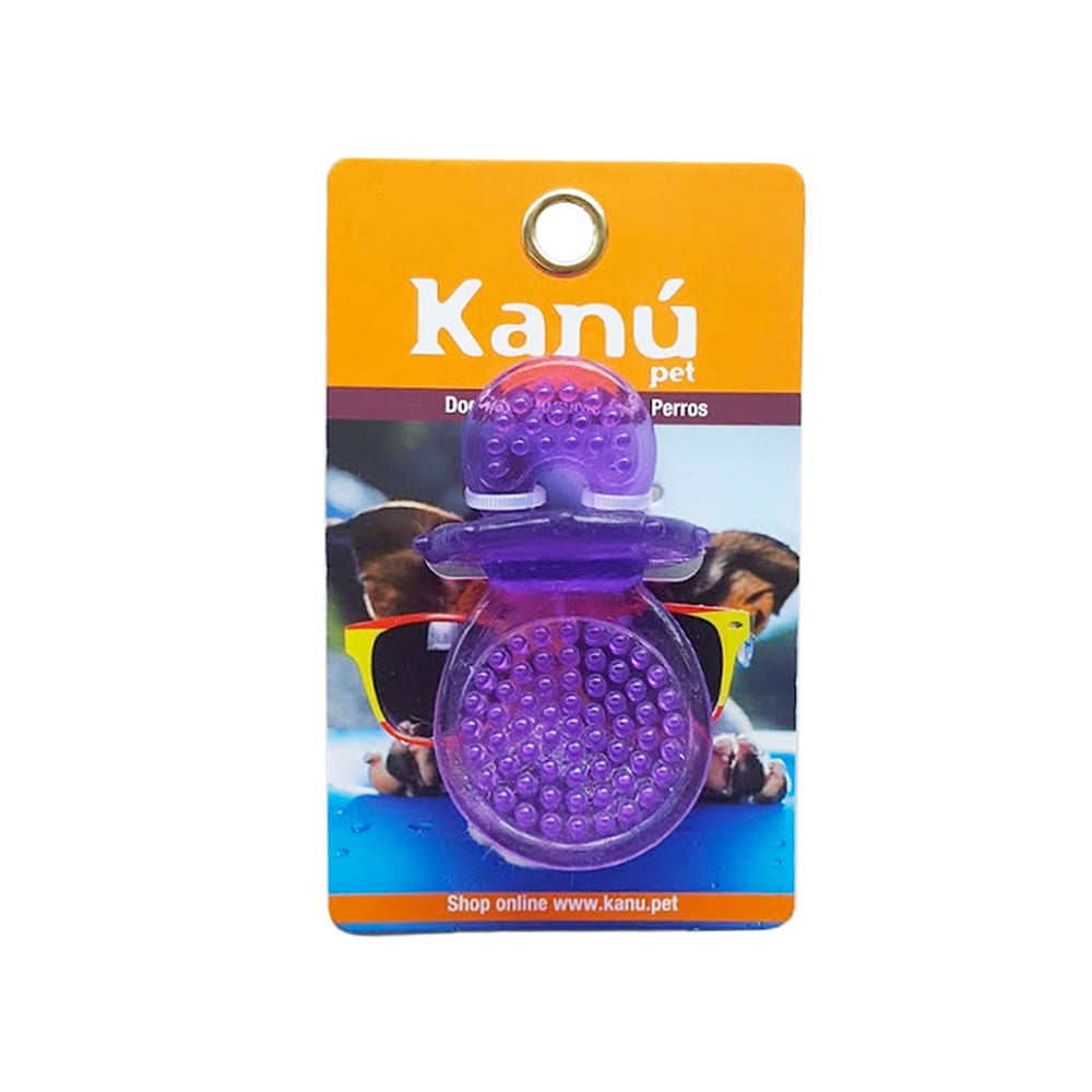 Juguete Chuppo De Rubber Morado Kanu para perro - {{ Kanu Pet }}