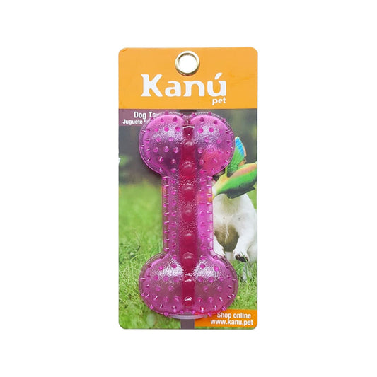 Juguete Porta Snack De Hueso Rojo Kanu para perro - {{ Kanu Pet }}