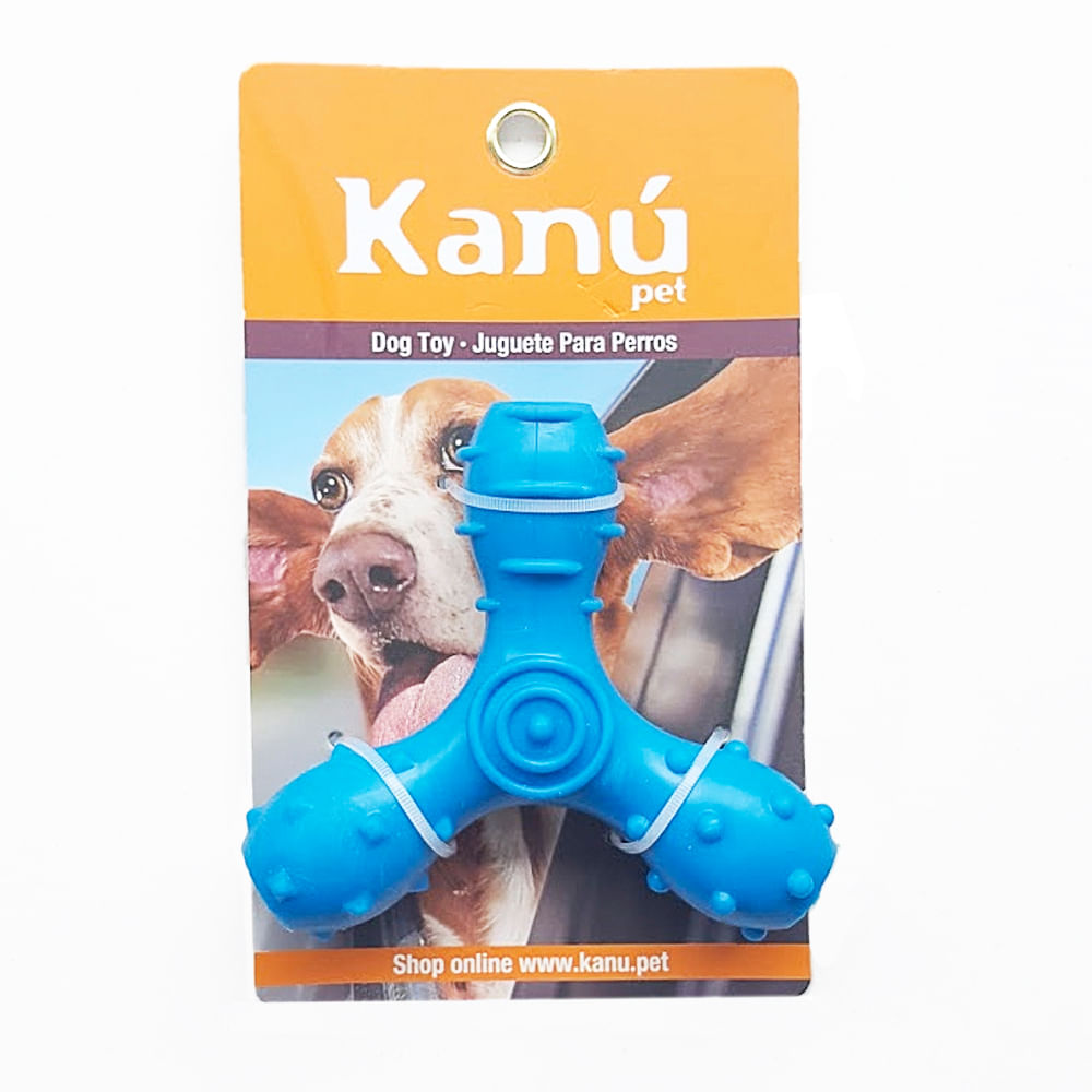 Juguete Porta Snack Giro Azul Kanu para perro - {{ Kanu Pet }}