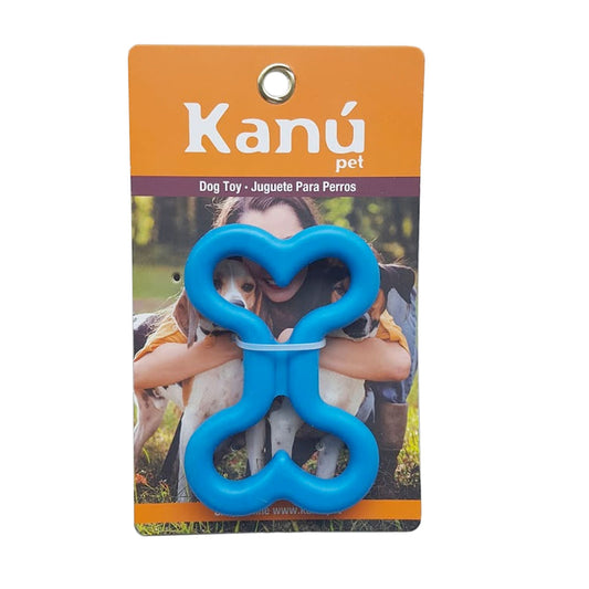 Juguete Hueso De Rubber Azul Kanu para perro - {{ Kanu Pet }}