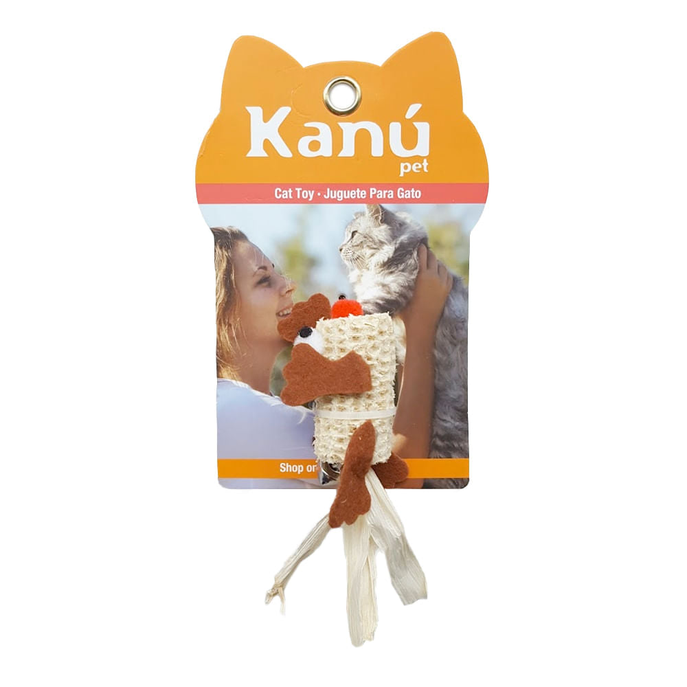 Juguete Sapo Paja Para Gato Kanu para gato - {{ Kanu Pet }}