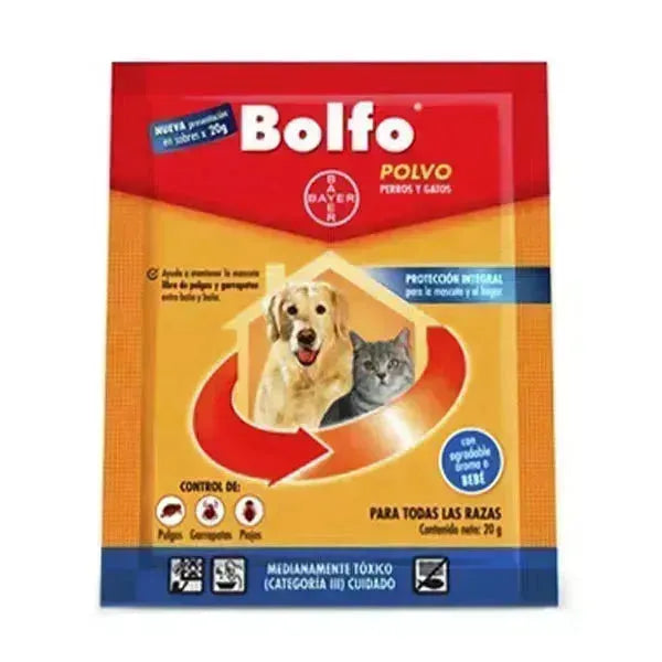 Antipulgas Bolfo polvo x 100 gr para perro