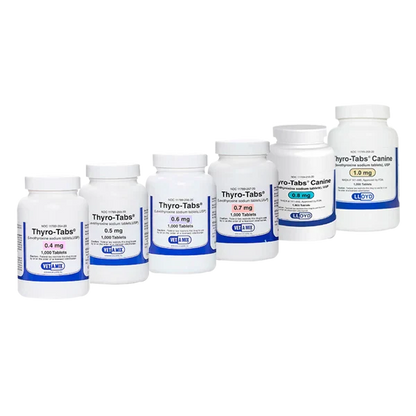 Thyro tabs canine 120 tabletas para perro